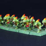 Lizardmen, Painted Skink Archers x10, Warhammer Fantasy