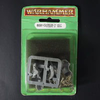 Chaos Dwarfs, Hobgoblin Wolf Rider w/Bow Blister