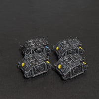 Epic, Space Marines, Rhinos, Plastic