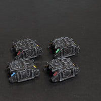 Epic, Space Marines, Rhinos, Plastic