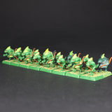 Lizardmen, Painted Skink Archers x16, Warhammer Fantasy