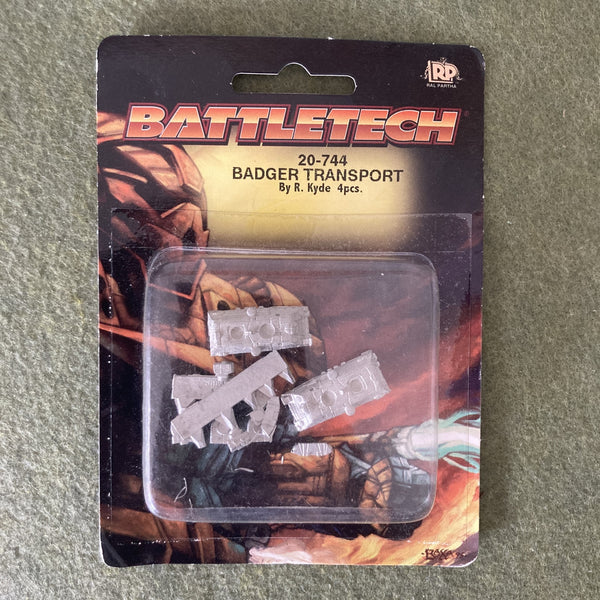 Battletech Badger Tracked Transport Prime (2)