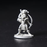 Savage Sister, Female w/ Bow, Sword, and Shield, 01-032 (c), Ral Partha
