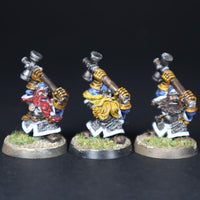 Dwarfs, Painted Dwarf Hammerers x18 Unit, Warhammer Fantasy