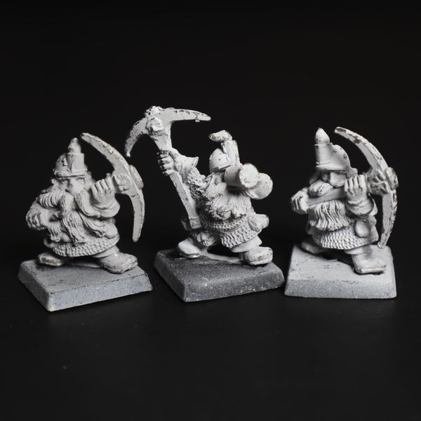 Dwarfs, Marauder Miniatures, Miners