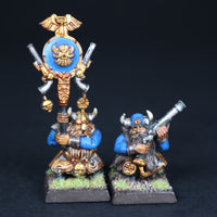 Dwarfs, Painted Dwarf Thunderer x10 Unit, Warhammer Fantasy