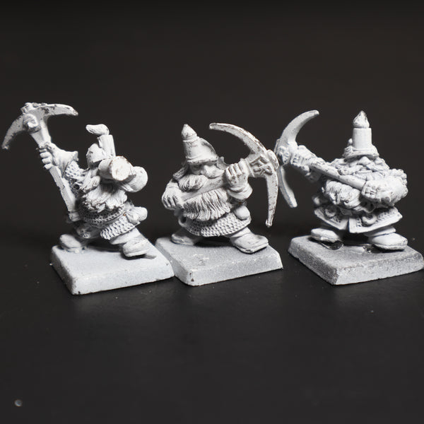 Dwarfs, Marauder Miniatures, Miners