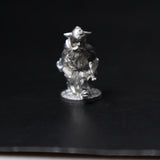 Dwarf with Axe and Sword, Metal Magic