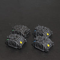 Epic, Space Marines, Rhinos, Plastic