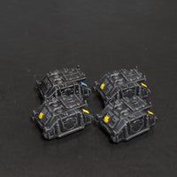 Epic, Space Marines, Rhinos, Plastic