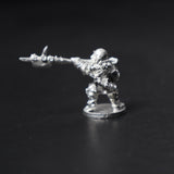 Dwarf with Pole-Weapon, C1008E, Metal Magic