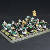 Dwarfs, Painted Thunderer Unit x16, Warhammer Fantasy