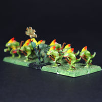 Lizardmen, Painted Skink Archers w/ Standard, Warhammer Fantasy