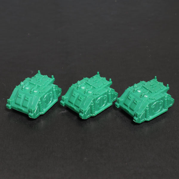 Epic, Space Marines, Rhinos, Plastic