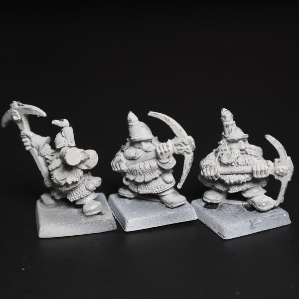 Dwarfs, Marauder Miniatures, Miners