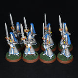 High Elves, Painted Swordmasters x8, Warhammer Fantasy