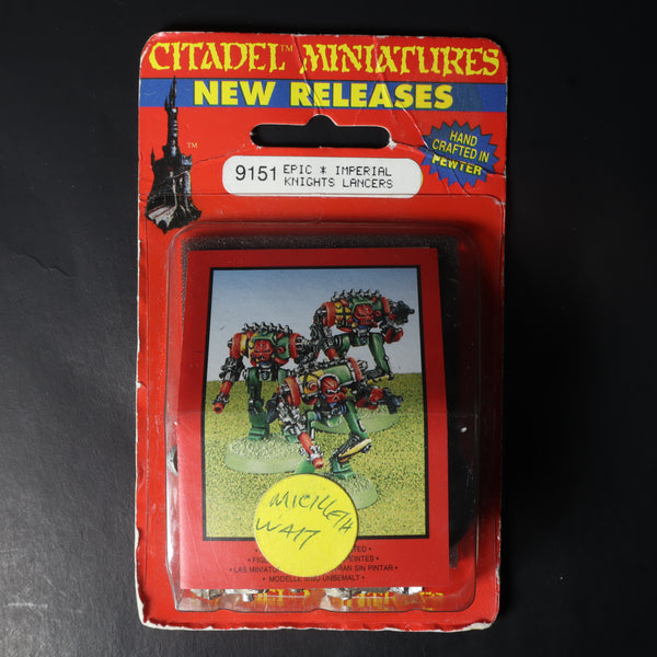 Imperial Guard, Epic, Knights Lancers Blister