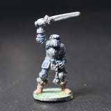 Knight of Chaos with Morning Star & Sword, C1007g, Metal Magic