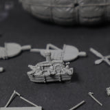 Dwarf Airship Forgeworld, Warmaster, Unpainted, Very Rare!