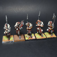 Chaos, Beastman Khorngors x5, Painted