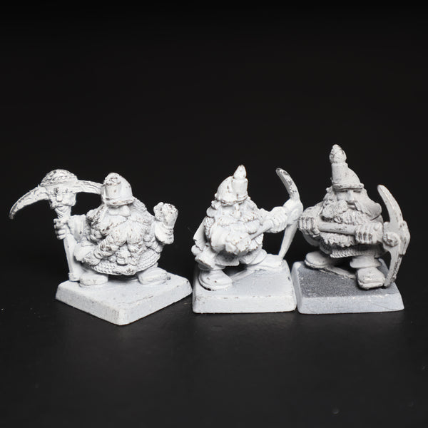 Dwarfs, Marauder Miniatures, Miners