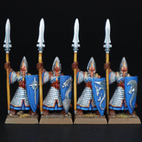 High Elves, Painted Spearman Unit x12, Warhammer