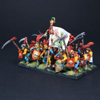 Empire, Soldiers w/ Sickles, Fanatics x15, Warhammer, Painted