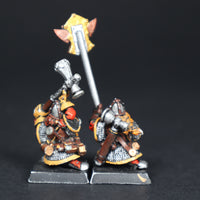 Dwarfs, Painted Hammerers, Command, Warhammer