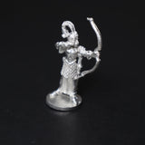 Elf w. Bow, Armoured, C1033b, Metal Magic
