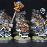 Dwarfs, Painted Dwarf Hammerers x18 Unit, Warhammer Fantasy