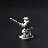 Dwarf with Plate Armour and Two-Handed Sword, C1008M, Metal Magic