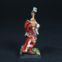 Empire, Painted Warrior Priest w/ Hand Weapon and Shield