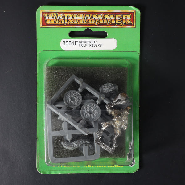 Chaos Dwarfs, Hobgoblin Wolf Rider Blister
