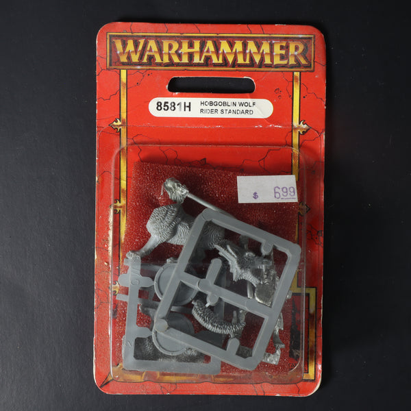 Chaos Dwarfs, Hobgoblin Wolf Standard Blister