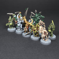 x10 Painted Chaos Nurgle Plaguebearers, Unit