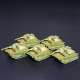 Tankette TKS x5, 6mm Scale, Resin