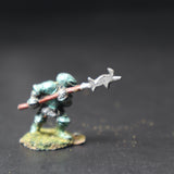 Dwarf with Halberd, C1008K, Metal Magic