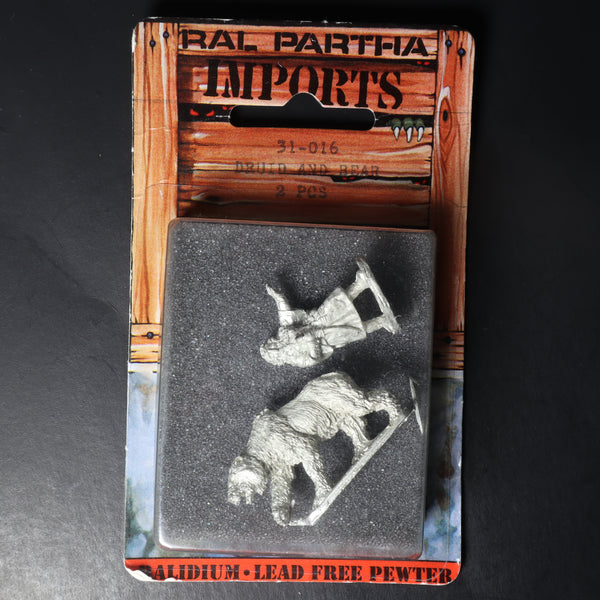 Druid and Bear 2 pcs.