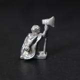 Dwarf with Large Axe, ARD 4, Aureola Rococo, Heritage Miniatures