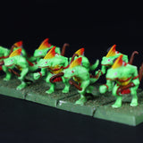 Lizardmen, Painted Skink Archers, Warhammer Fantasy