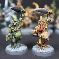 x10 Painted Chaos Nurgle Plaguebearers, Unit