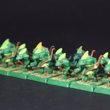 Lizardmen, Painted Skink Archers x16, Warhammer Fantasy