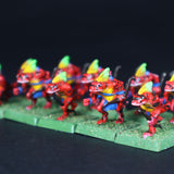 Lizardmen, Painted Skink Archers, Warhammer Fantasy