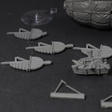 Dwarf Airship Forgeworld, Warmaster, Unpainted, Very Rare!