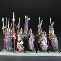 Dark Elves, Spearmen and Halberdiers x17