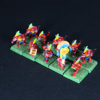 Lizardmen, Painted Skink Archers w/ Command, Warhammer Fantasy