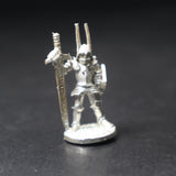 Paladin, Sword Lowered, Plate Armor, Winged Helm, 52-0915, Ral Partha