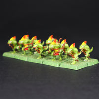 Lizardmen, Painted Skink Archers x10, Warhammer Fantasy