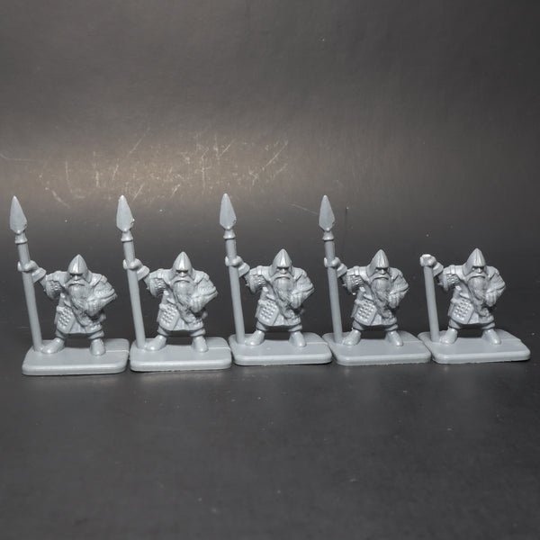Grenadier Plastic Dwarfs w/ Spears