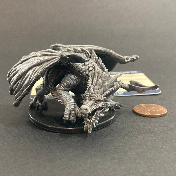 1/40, DDM3, Adult Gray Dragon D&D